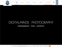 Tablet Screenshot of digitalminds-photography.com